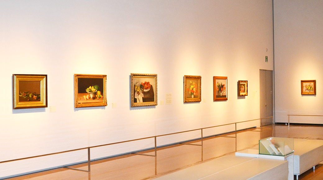 兵庫県立美術館「ある画家の肖像 金山平三と同時代の画家たち」　会場風景