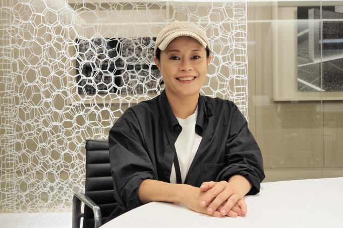 山城知佳子氏 （Photo: Seika Mori ※以下人物は同じ）