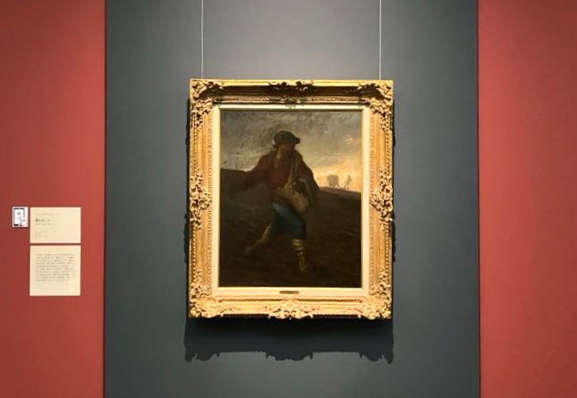 ジャン=フランソワ・ミレー《種をまく人》 1850年 油彩・麻布