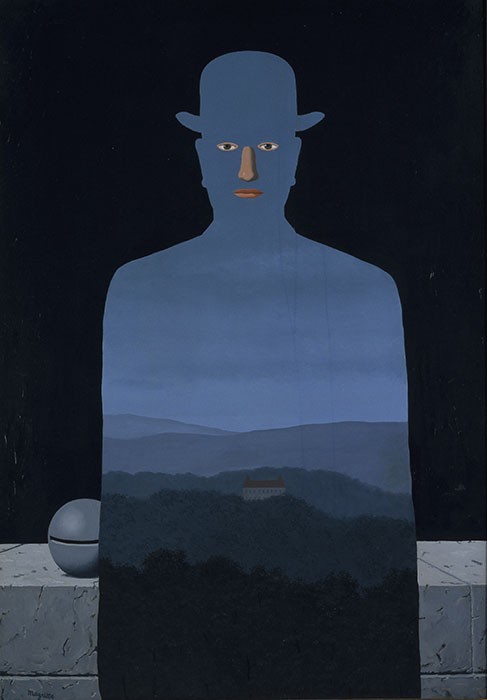 ルネ・マグリット《王様の美術館》1966年　横浜美術館