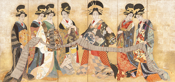 《虹のかけ橋（七妍）》1915-76年、京都国立近代美術館