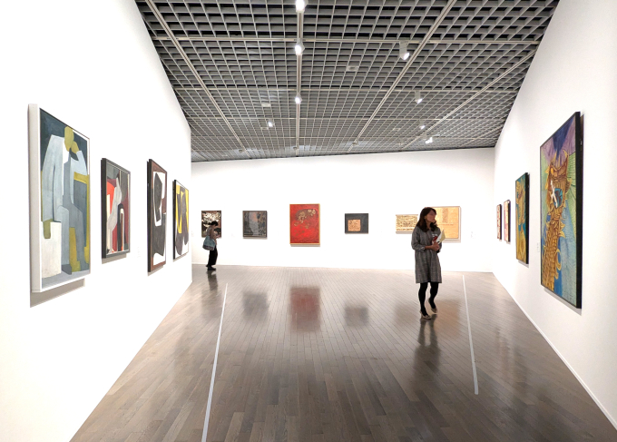 東京国立近代美術館　展示風景より