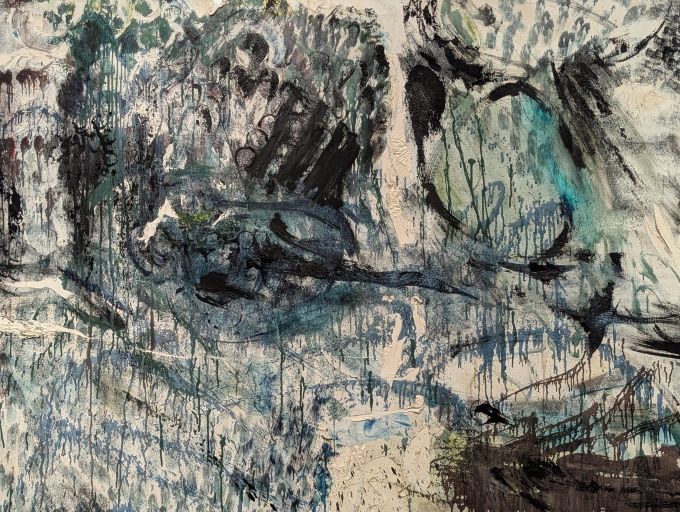 福島秀子《作品5》（部分）1959 千葉市美術館