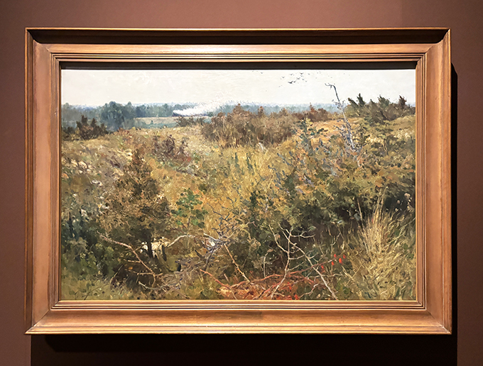 カール・ノードシュトゥルム《グレ=シュル=ロワン》1885-1886年（年記） 油彩、カンヴァス