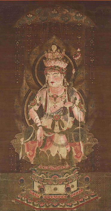 国宝　十一面観音像　平安時代（12世紀） 奈良国立博物館