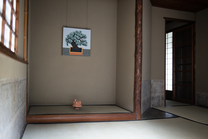 茶室の展示風景より