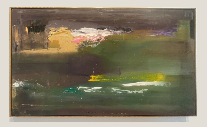 ヘレン・フランケンサーラー《Seaspace》 1981年