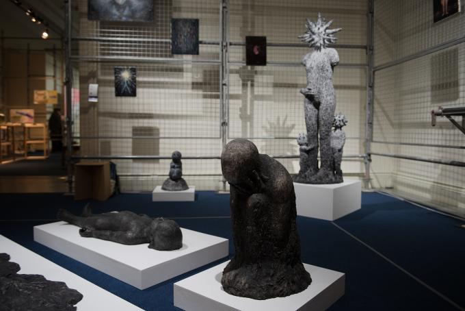 広瀬里美（推薦者：大巻伸嗣）の展示風景