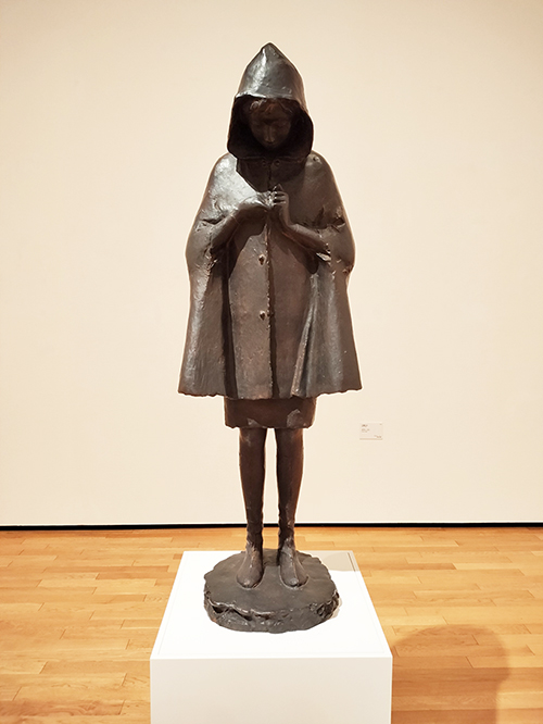 佐藤忠良 《ボタン（大）》1967 – 69年　ブロンズ　宮城県美術館蔵
