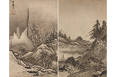 雪舟展雪舟はなぜ画聖（カリスマ）になったのか―多くの絵師が憧れた雪舟の魅力に迫る。「特別展　雪舟伝説―「画聖」の誕生―」が、京都国立博物館にて2024年5月26日(日)まで開催