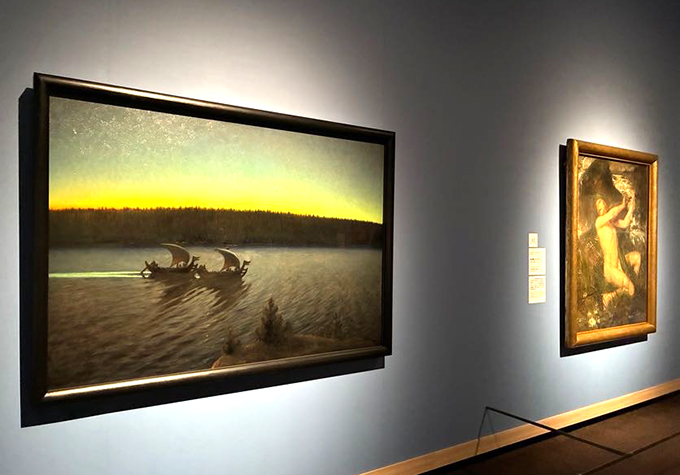 東京都美術館開館100周年記念「スウェーデン絵画　北欧の光、日常のかがやき」展示風景、東京都美術館、2026年