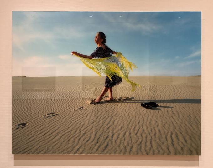 やなぎみわ《My Grandmothers/ MOEHA》2009年　レーザージェットプリント・アクリル　鳥取県立美術館蔵