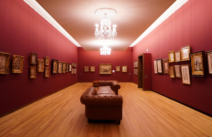 軽井沢安東美術館 展示室