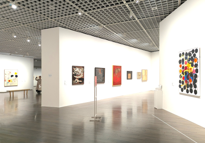 東京国立近代美術館　展示風景より