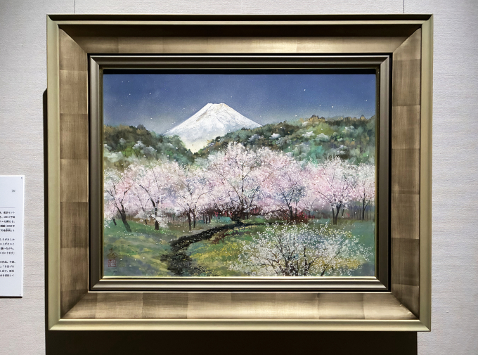 木村圭吾《春望》紙本着色　1997年