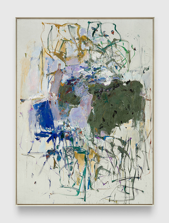 David Zwirnerが出展する注目作品とひとつは、ジョアン・ミッチェルによる1960年代の歴史的な絵画。《Untitled, c》1964年 © Estate of Joan Mitchell　Courtesy of David Zwirner