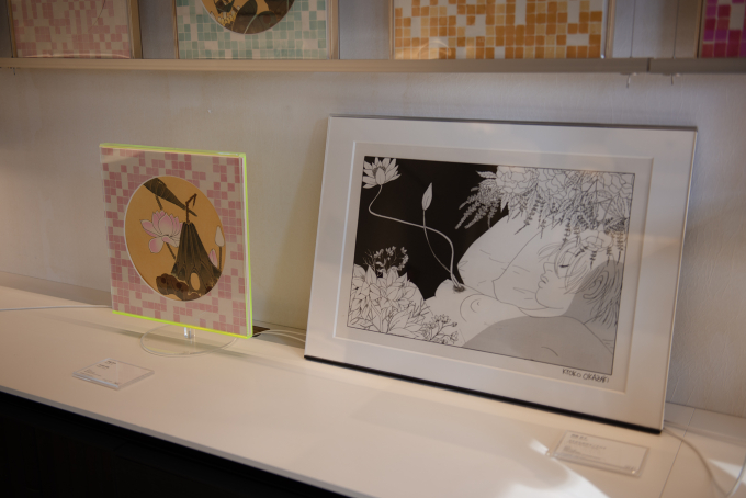 展示風景より ©︎Kyoko Okazaki / TAKARAJIMASHA, Inc. / Shueisha Inc.